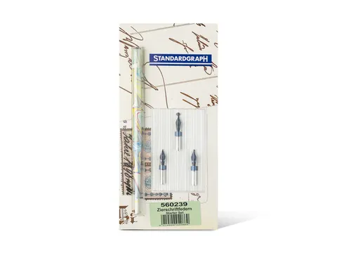 Set de démarrage calligraphie Standardgraph 3 pointes + porte-plume