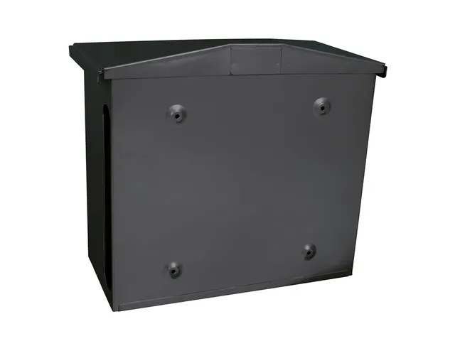 Wandbrievenbus Zamoran Antraciet Staal