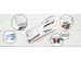 Agrafeuse Rapesco Porpoise chromée + accessoires