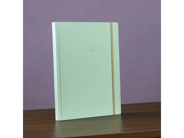 Notitieboek Èccolo Bookcloth Notes lijn ca. 20x25cm 80gr. 256pag.