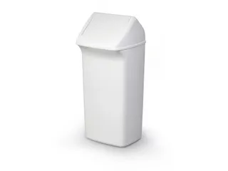 Afvalbak Durabin Flip 40 Liter Wit - 1