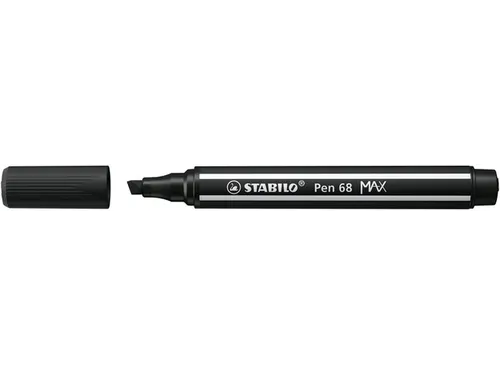 Viltstift STABILO Pen 68/46 Max zwart