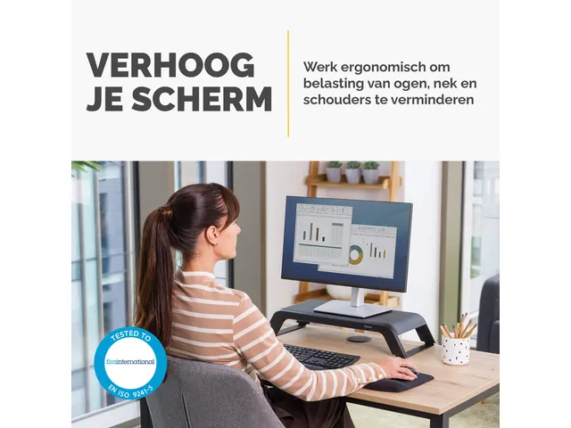 Support écran Fellowes Hana LT noir