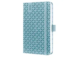 Weekagenda Flair A6 2026 (NL/FR/EN/DU) Sky Blue Hardcover
