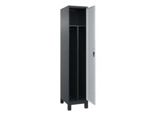 locker voor scheiding van kleding,HxBxD 1950x400x500mm,1vak - 2