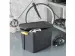 OUTLET Boîte de rangement robuste 60L avec poignées Noir