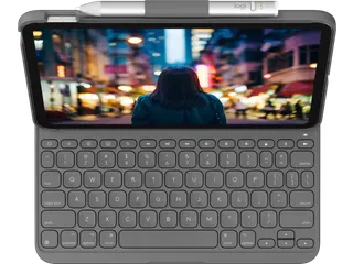 Toetsenbord hoes Slim folio voor iPad (10th gen) Qwerty Bluetooth - 1