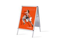Stoepbord A-Board Economy 70x100cm Ronde Hoeken 32mm