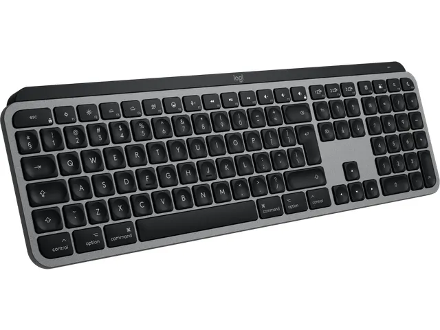 Clavier Bluetooth Logitech MX Keys S for Mac QWERTY Anglais UK noir