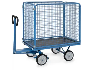 Handtrekwagens 6443v 700kg 1200x800mm Draadgaas 1200x800mm - 1