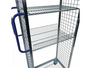 Verzamelwagen,Draagverm. 150Kg,1Etage(S),Draadgaasbodem,Verz. - 3
