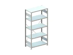 Inhaakstelling Basisveld 2000x1056x536mm 5legborden 100kg