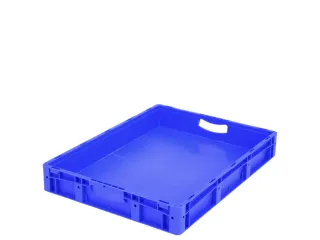 Euronorm Stapelkrat Pp Hxlxb 120x800x600mm 43l Dubbele Bodem - 1