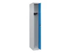 locker,HxBxD 1850x250x500mm,1vak,vak B 250mm,cil.-slot,staand op vloer