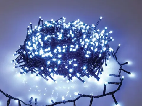 Straightlight LED - 16m - 750 Witte Lampen - Groene Draad