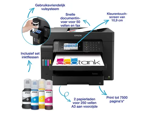 Multifunctional Inktjet Epson Ecotank ET-16605