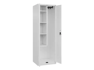 schoonmaakkast,HxBxD 1850x600x500mm,links 4vakken - 1