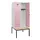 locker met bank,HxBxD 1950x800x815mm,2vak,vak B 400mm,cilinderslot