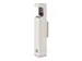 Wandasbak Zuil Vierkant RVS 2 Liter