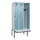 locker met bank,HxBxD 2120x900x815mm,3vak,vak B 300mm,draaigrendel