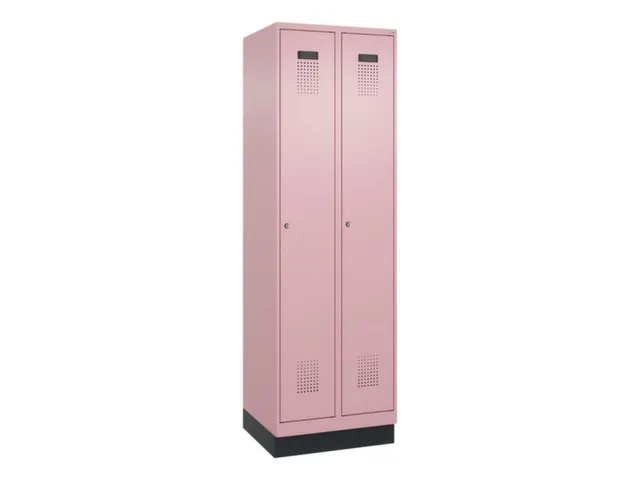locker voor scheiding van kleding,HxBxD 1950x600x500mm,2vak