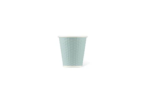 Beker porselein Les Artistes Paris 180ml siliconen grip pastel blauw