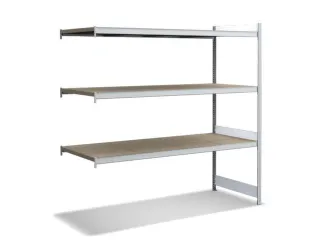 breedvakstelling,aanbouwveld,HxBxD 2000x2016x824mm,steunen verzinkt - 1