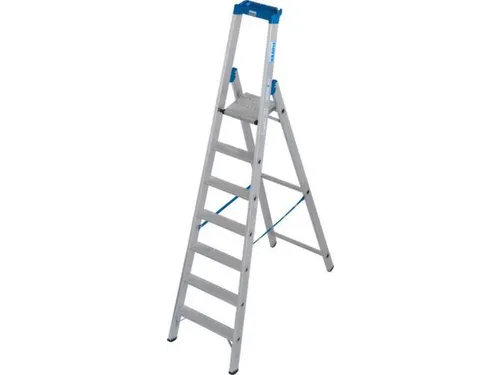 industriële ladder,eenzijdig,7treden m. R13-laag,treden met profiel