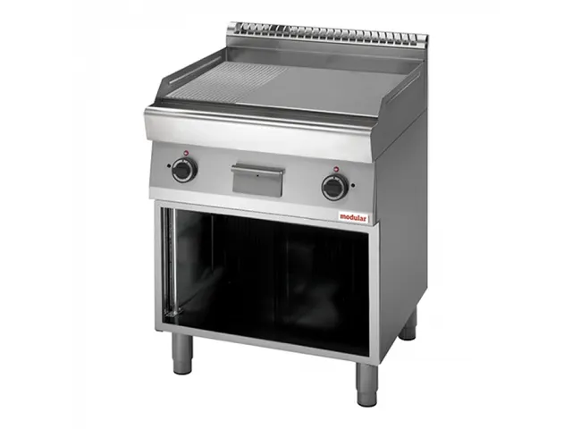 Bakplaat Modular Glad/Ribbel 70/70FTRE Elektrisch