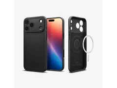 Thin Fit MagFit Apple iPhone Air Hoesje MagSafe Back Cover Zwart