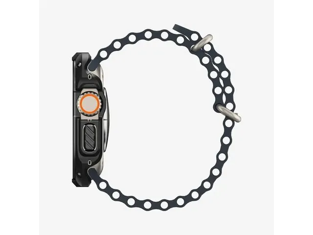 Spigen ACS05457 Apple Watch Ultra 49mm Case Tough Armor zwart