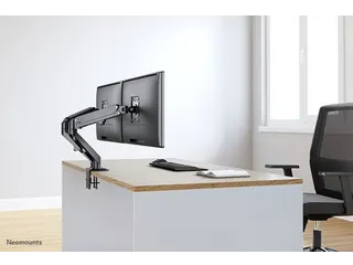 Monitorarm Full Motion 2 Schermen Tot 27 Inch Zwart DS70-700BL2 - 5