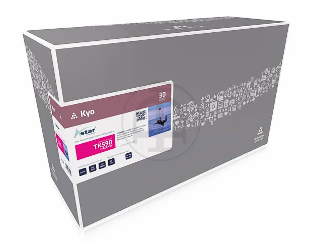 AS12590 Astar Kyocera TK590 FSC toner magenta rebuilt 5000pagina's chi