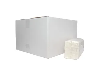 CMT Handdoekpapier C-vouw cellulose 2-laags 31x25cm wit 16x152 Stuks - 1