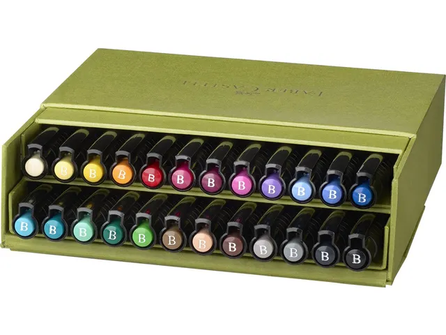 Tekenstift Faber-Castell Pitt Artist Pen Brush 24dlg studiobox