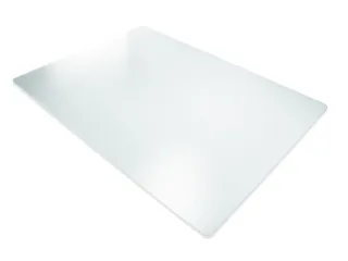 vloerbeschermingsmat,v. tapijt,BxD 1500x1200mm,polycarbonaat - 1