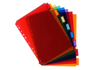 Tabbladen PP A4 8 tabs personalis. - 4