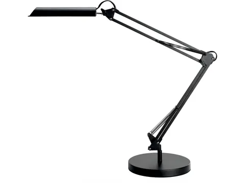 LED bureaulamp Swingo 2.0, Zwart dimbaar