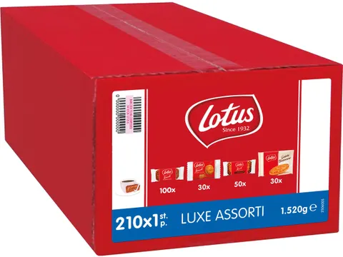 koeken Luxe Assorti, assortiment van 210 koekjes