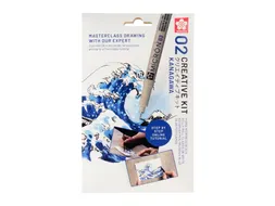 Tekenset Sakura Creative Kit Kanagawa 6 stuks