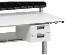 laden-onderbouw,v. montagetafel,BxD 300x454mm,2lade(n)