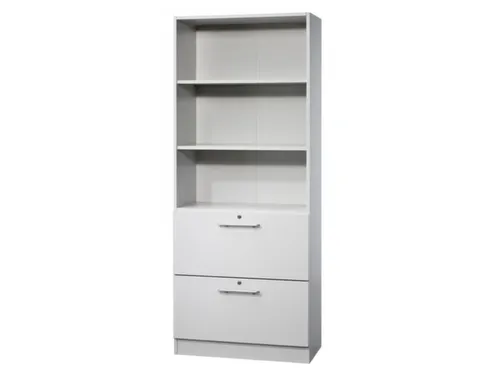 combikast,HxBxD 2004x800x420mm,3ordnerhoogte stelling,2hangmappenframe