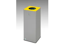 afvalverzamelaar,1x70l,HxBxD 796x320x320mm,klemring