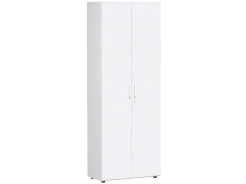kantoorkast,HxBxD 2160x800x420mm,5xhouten vloer,6ordnerhoogte,romp wit