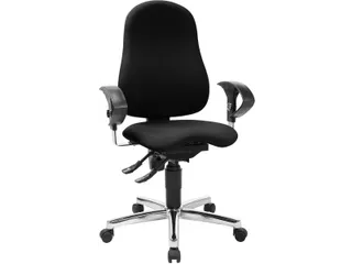 bureaustoel Ortho, zwart - 1