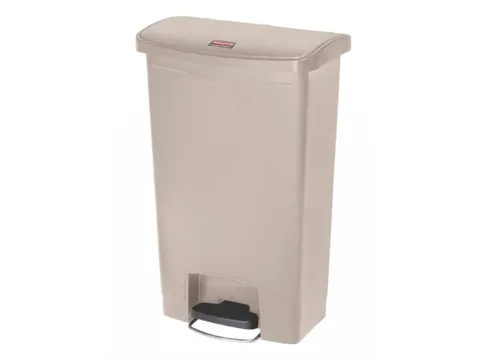Pedaalemmer Slim Jim Step On Front Kunststof 50 Liter Beige