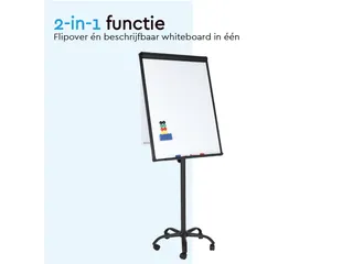 BRASQ Flipover Mobiel 70x100cm Magnetisch Zwart inclusief accessoires - 2