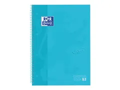 Notitieboek Touch Europeanbook A4+ lijn 80 Vel Pastel Blauw