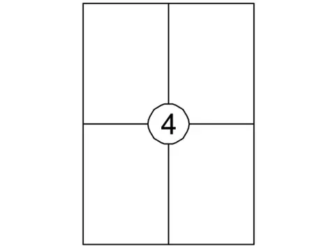 Etiket Quantore 105x148mm wit 400st XL Voordeelbundel