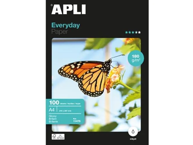 Apli Fotopapier Everyday A4 180 Gram
